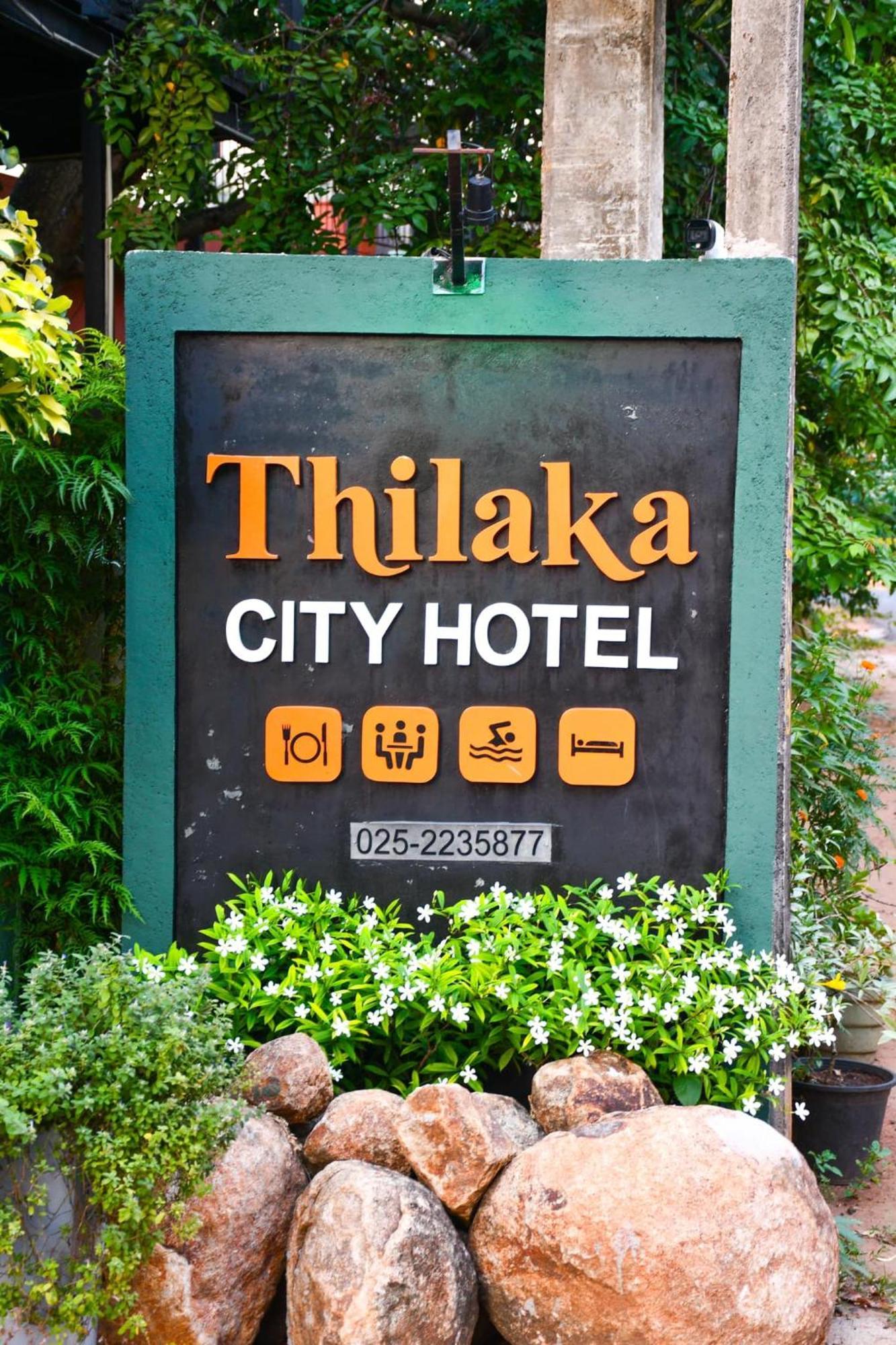 Thilaka City Hotel 阿努拉德普勒 外观 照片